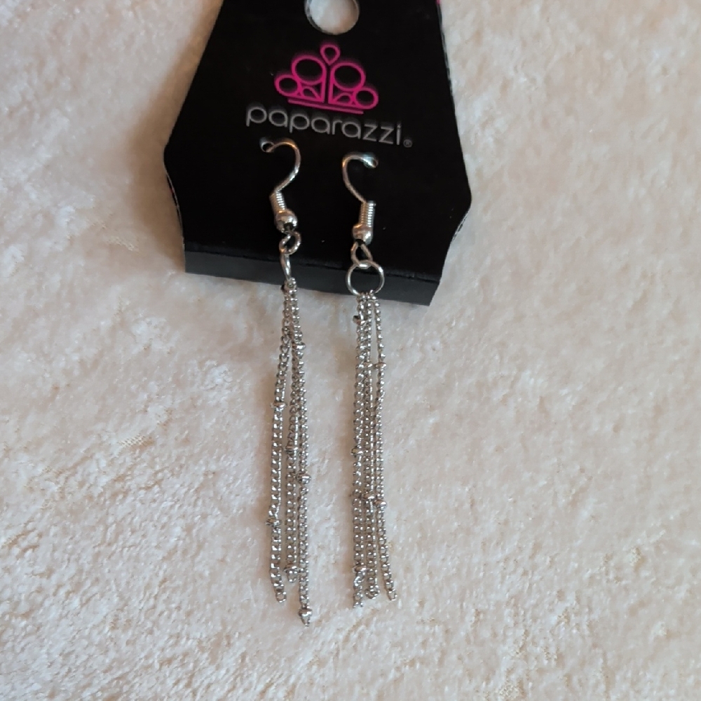 Paparazzi Mini Ball Chain Dangle Earrings New